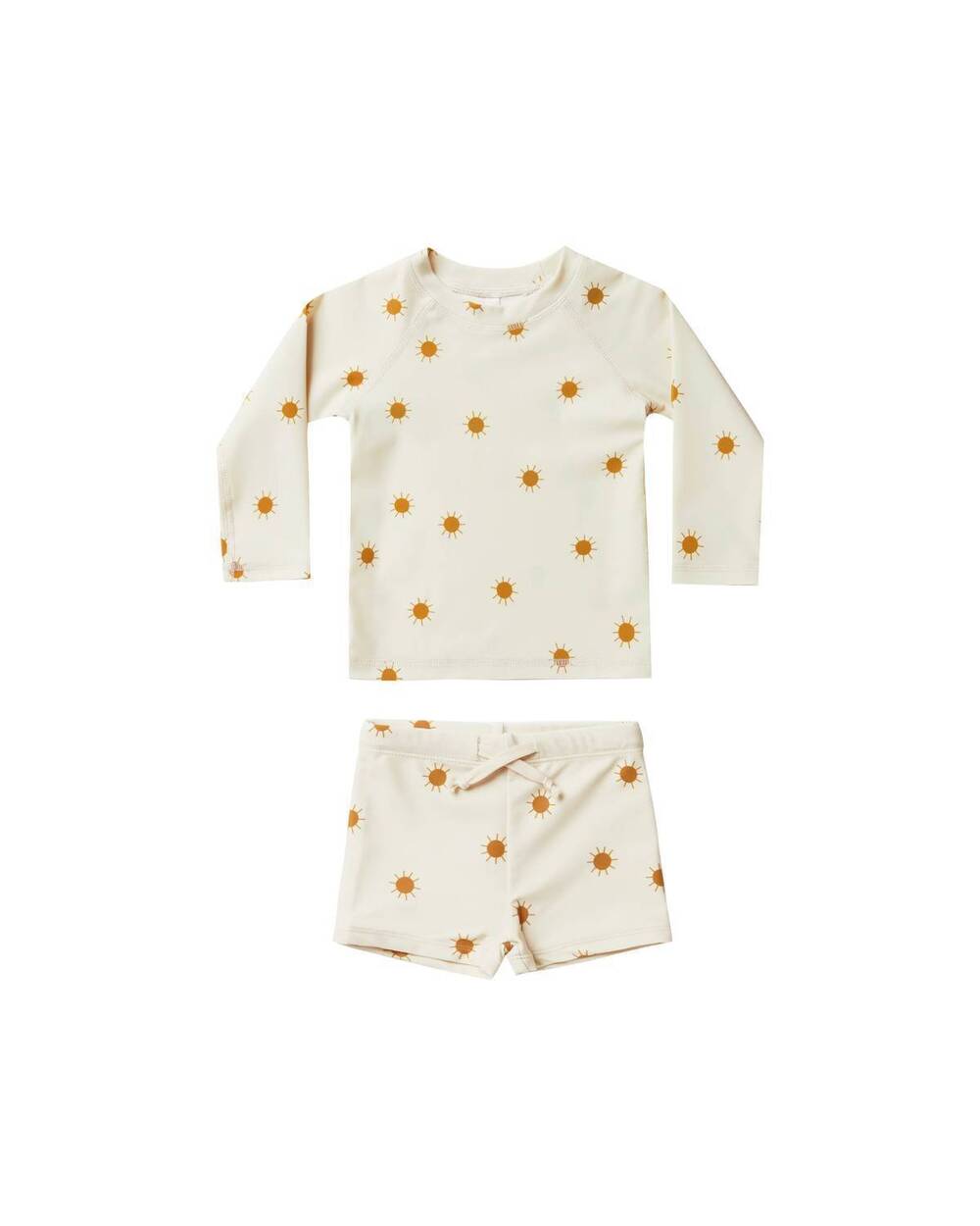 NEW RYLEE + CRU boys rashguard set in suns
